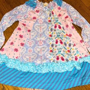 Matilda Jane Sweet Dreams Nightie nightgown girls Christmas pajamas sz 2